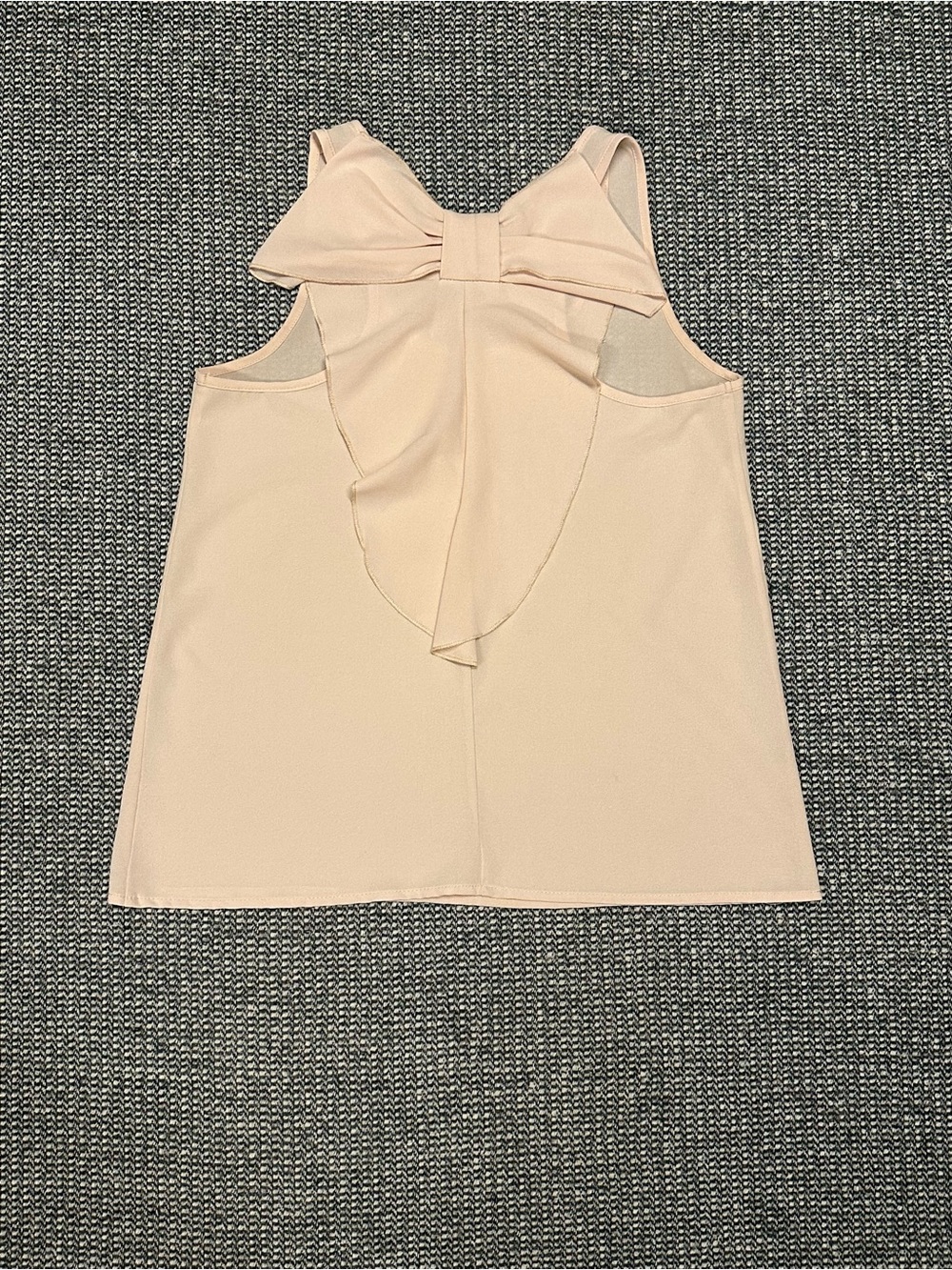 Bow-Back Blush Tank Top